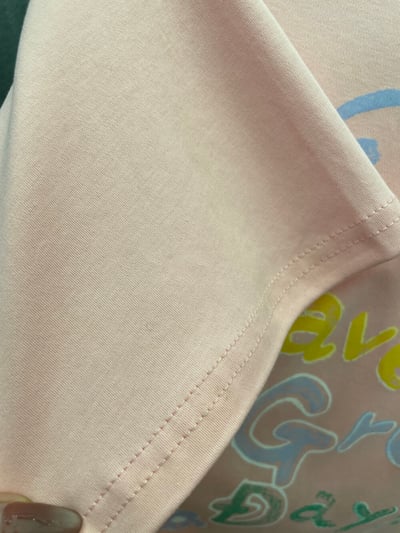 童趣塗鴉字母笑臉短版T｜減齡百搭款12