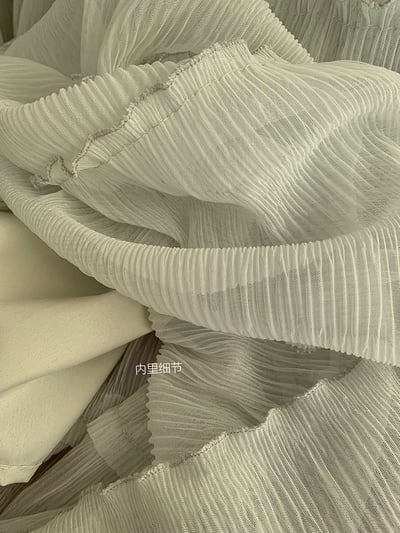 法式木耳滾邊層層蛋糕長裙11