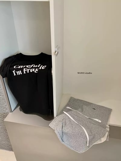 休閒刺繡小馬抽繩棉質短褲17