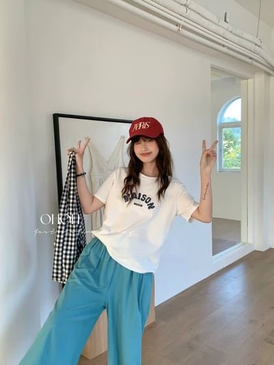 簡約刺繡英文短版T｜日常百搭必收款13