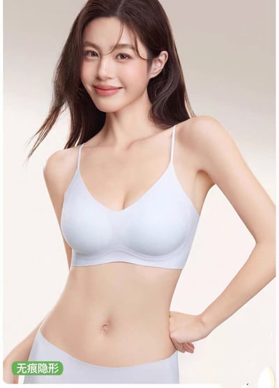 極薄冰絲隱形無痕內衣・裸感小胸聚攏細肩帶美背款18