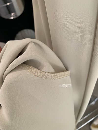 韓系復古單釦壓摺西裝寬褲9