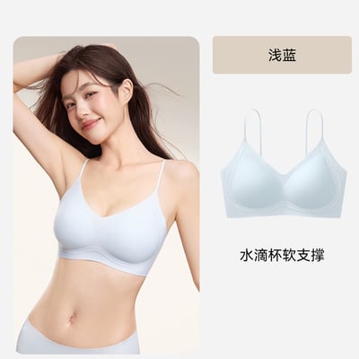 極薄冰絲隱形無痕內衣・裸感小胸聚攏細肩帶美背款6