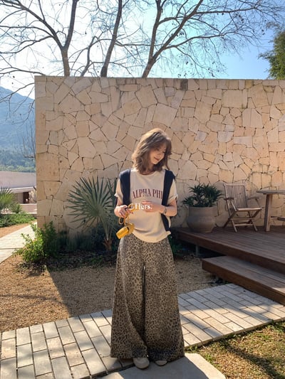 美式復古字母印花短袖T｜日常百搭休閒款2