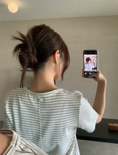 Kahlo｜爆款顯瘦正肩短袖T｜簡約百搭・單穿就好看5
