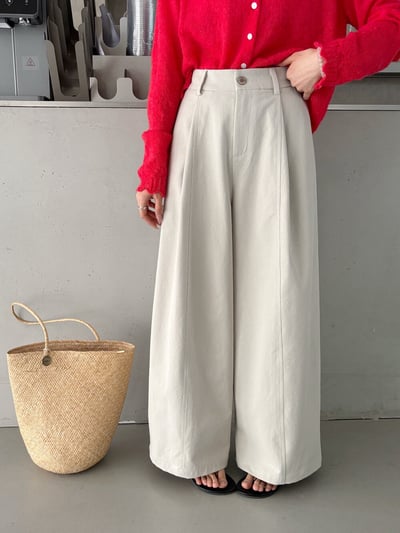 韓單抗皺垂感百搭休閒神褲19