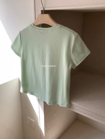 檸檬家#人手三件.日常百搭純色短袖T恤13
