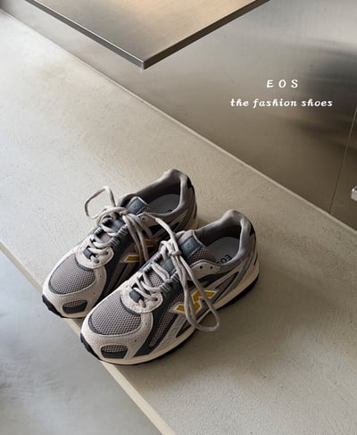 韓系拼接配色復古運動鞋17