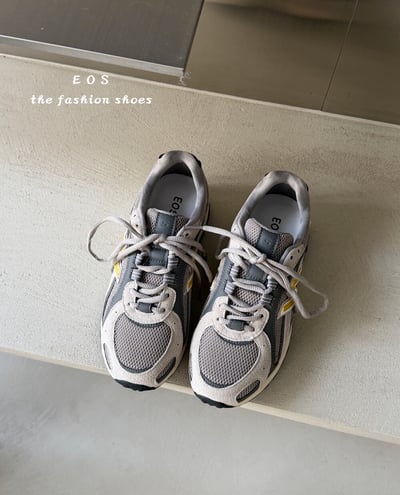 韓系拼接配色復古運動鞋14