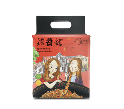 双椒辣醬麵（4入/每袋）1