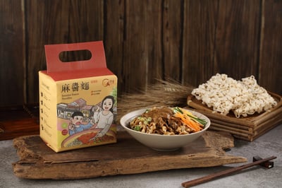 家鄉味麻醬麵（4入/每袋）2