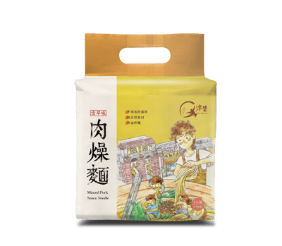 古早味肉燥麵（4入/每袋）1