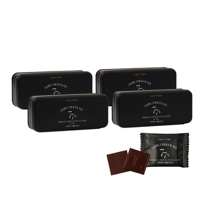 LADY TIME77%原味阿拉伯瓜拿納巧克力-餐前3