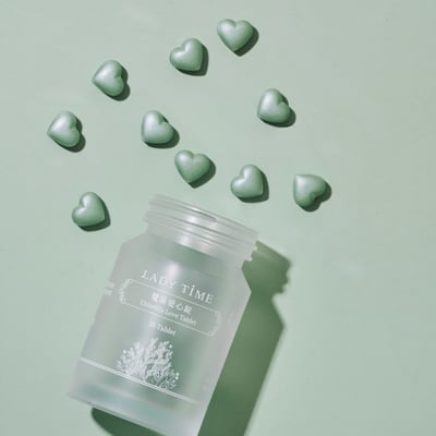 LADY TIME雙藻愛心錠6