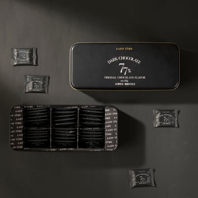 LADY TIME77%原味阿拉伯瓜拿納巧克力-餐前1