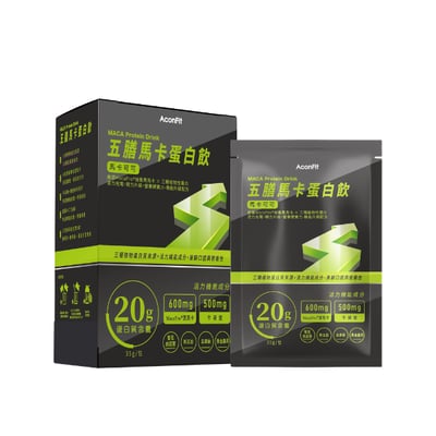 五膳馬卡蛋白機能飲-馬卡可可1