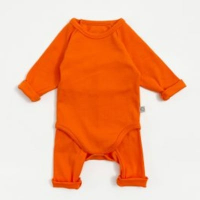 Oottbebe30｜(0m-12m) 糖果色居家包屁衣褲子套裝10