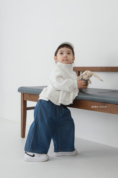 bebe nine02 (65-115) 2色寬鬆牛仔褲12