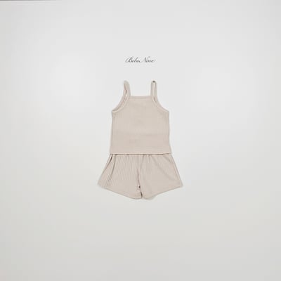 bebe nine48  (65cm-115cm) 3色無袖羅紋套裝6