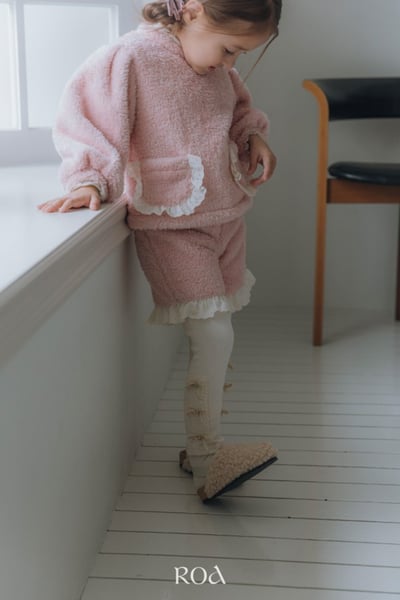 ROA06｜(80cm-120cm) 2色口袋造型素色絨毛套裝11