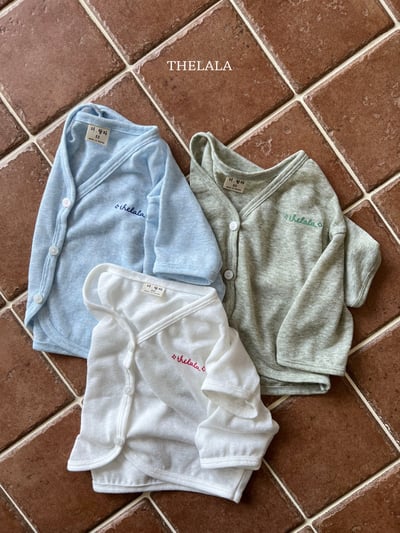 thelala21｜ (70-115) logo開襟薄外套13