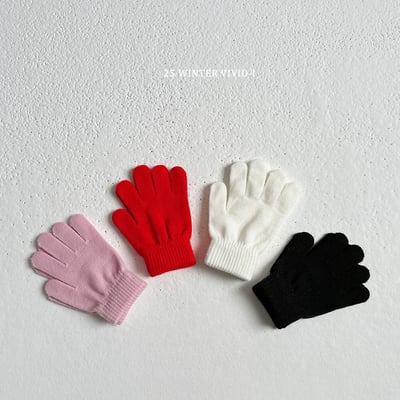 vivid118｜(free) 素面保暖手套6