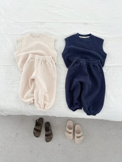 MiniRobe48｜(70-110) 壓紋設計背心8