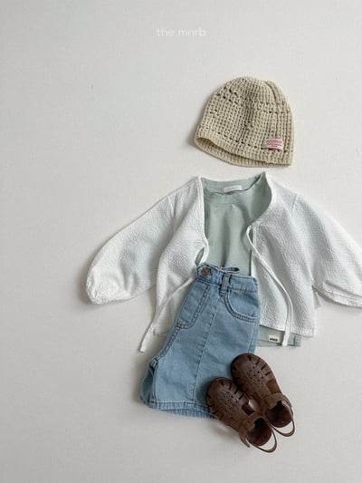 MiniRobe39｜(70-110) 簡約綁帶外套4