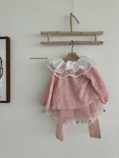 Bloom.b51｜(0m-7y) 蕾絲領印花上衣10