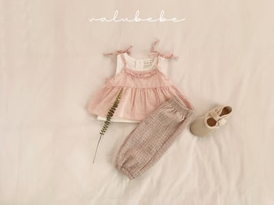 Valubebe 27｜(65-90cm) 綁帶線條娃娃衣8