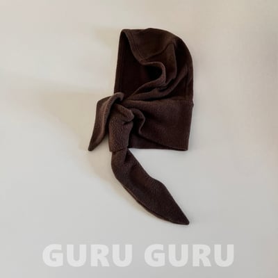 GURU GURU07｜(6m-24m) 4色連帽圍巾4