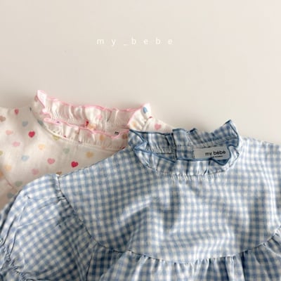my_bebe12｜(58-72cm) 荷葉滾邊包屁衣15