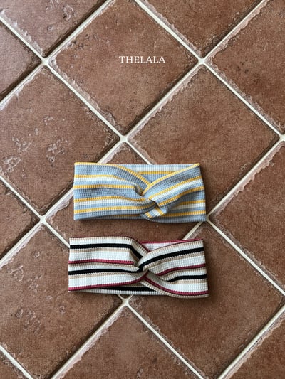 thelala34｜ (free) 條紋髮帶1