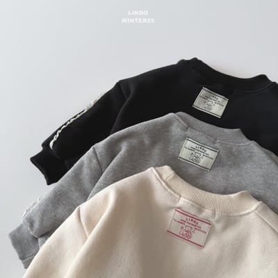 Lindo46｜(80cm-125cm) 蕾絲滾邊休閒上衣3