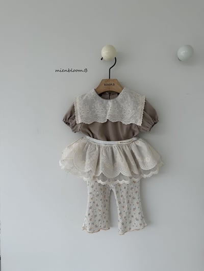 Bloom.b16｜(55cm-118cm) 蕾絲翻領上衣4