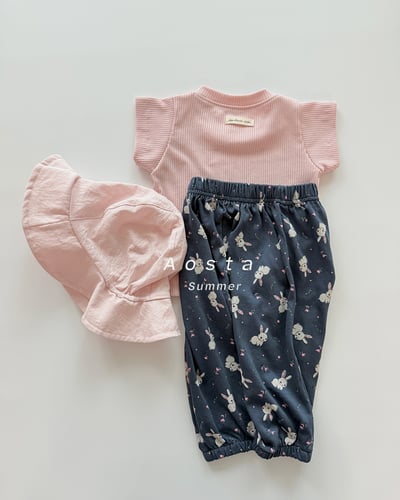 AOSTA18｜(6m-5y) 8款涼爽鬆緊束腳褲18