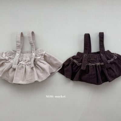 mimi market06 (65-85cm)  素色吊帶包屁裙1