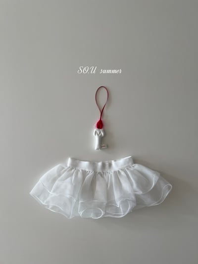 SO.U04｜(6m-4y)  蝴蝶結薄紗層次圍裙15