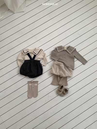 Bebe holic36｜(3m-18m) 水手翻領上衣8