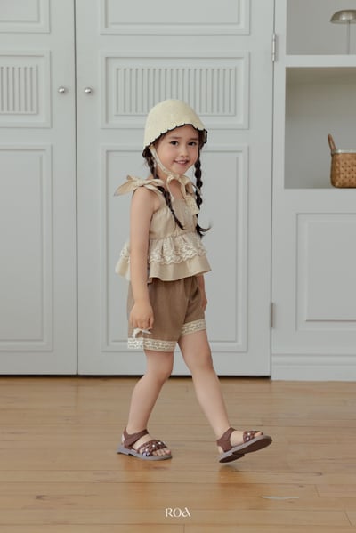 ROA16｜(6m-18m) 2色蕾絲荷葉波浪擺背心18