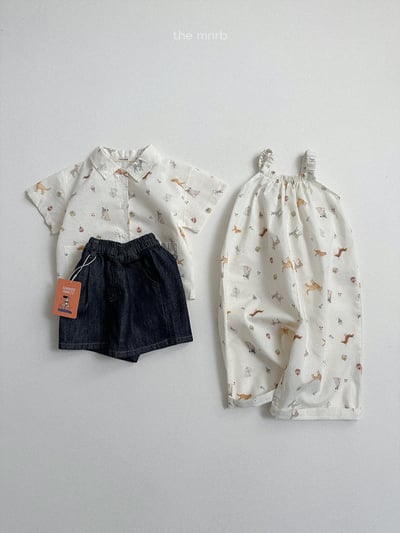 MiniRobe27｜(70-110) 靛藍牛仔褲3