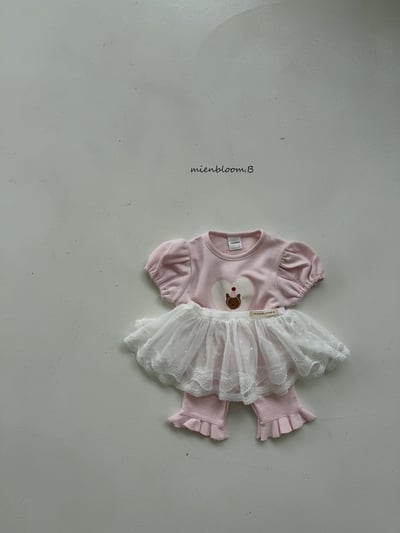 Bloom.b28｜(55cm-118cm) 荷葉百褶邊褲3