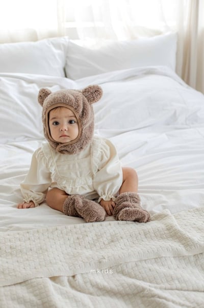 M-KIDS16｜(55-85cm) 3色保暖刷毛腳套9