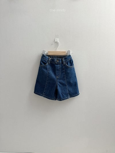 MiniRobe23｜(70-110) 壓紋牛仔短褲6