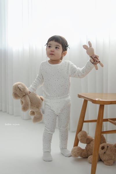 bebe nine13  (65-115) 2色棉質家居服套裝7