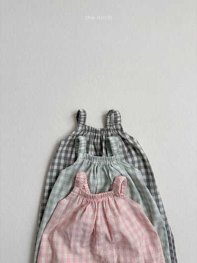 MiniRobe21｜(70-110) 無袖吊帶連身褲9