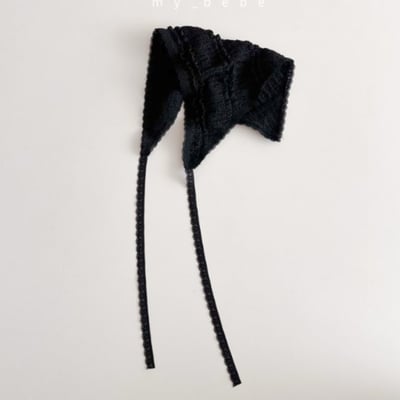 my_bebe10｜(free) 蕾絲滾邊頭巾5