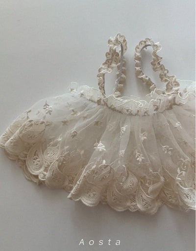 AOSTA64｜(Free) 2款蕾絲吊帶蛋糕裙4
