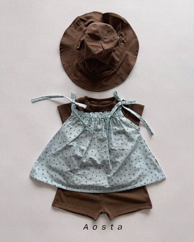 AOSTA09｜(6m-5y) 7色小標素色上衣14