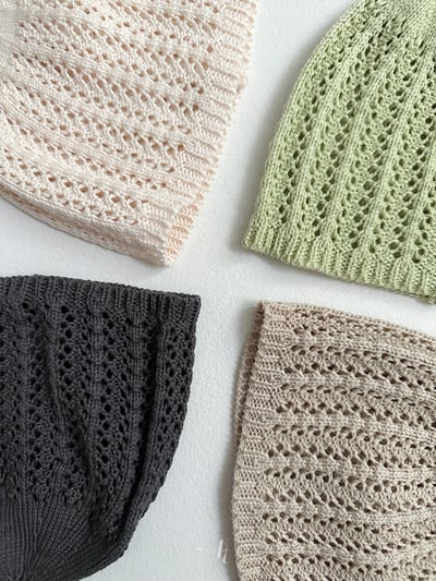 Atomeme05｜(70-110) 鏤空針織帽2